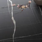 طاولة طعام مستديرة معدنية ولوح HPL مغلف، صنع في إيطاليا - باستيانو Viadurini