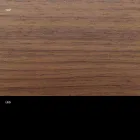 طاولة طعام مستديرة ذات سطح مكسو بقشرة خشبية فاخرة، صنع في إيطاليا - دولارات Viadurini