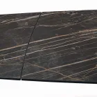 طاولة معيشة قابلة للتمديد بسطح أسطواني من السيراميك، مصنوعة في إيطاليا - أكواب Viadurini