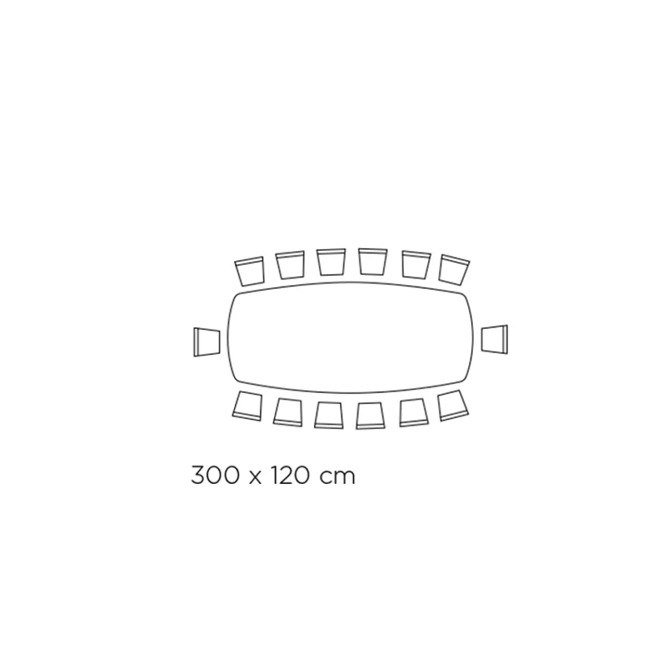 طاولة معيشة ثابتة بسطح أسطواني من السيراميك، صنع في إيطاليا - أكواب Viadurini