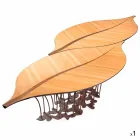 طاولة تصميم من خشب البلوط والجوز فينيس Viadurini