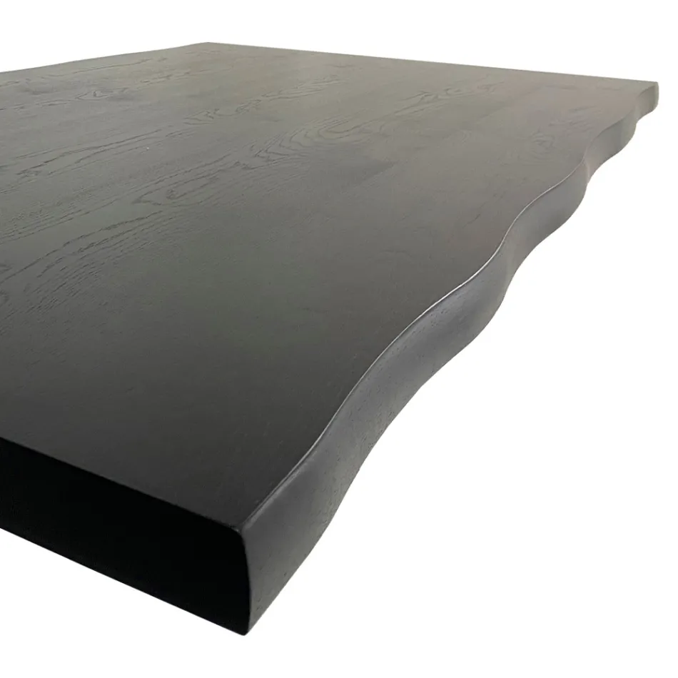 طاولة بتصميم من الخشب والفولاذ تتسع لـ 12 مقعدًا، صنع في إيطاليا - سيتيميو Viadurini