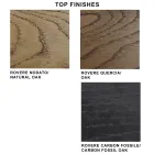 طاولة بتصميم من الخشب والفولاذ تتسع لـ 12 مقعدًا، مصنوعة في إيطاليا – سيتيميو Viadurini