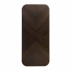 طاولة بتصميم خشبي عصري مصنوعة يدويًا في إيطاليا Viadurini