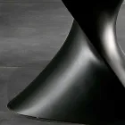 طاولة زجاجية سيراميك بتصميم عصري مصنوعة في إيطاليا، كلارك Viadurini