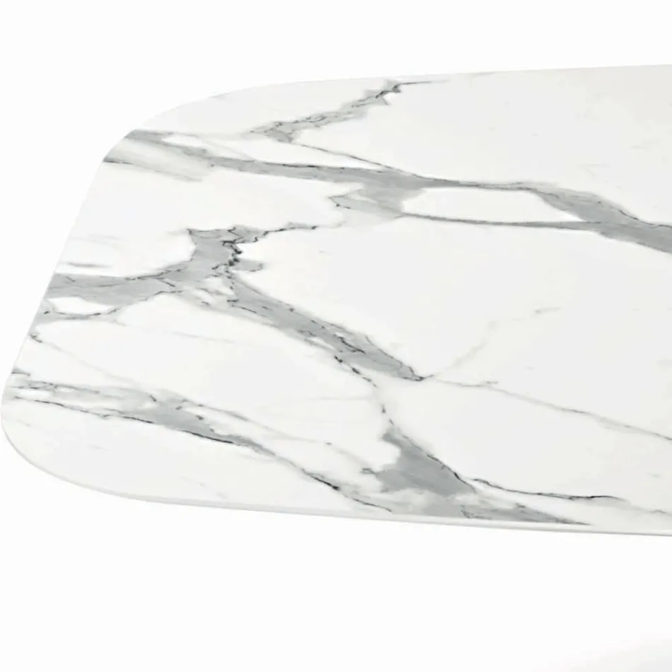 طاولة برميلية ثابتة ذات سطح مصفح، صنع في إيطاليا - سيتيميو Viadurini