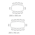 طاولة ثابتة على شكل برميل من الخشب الرقائقي والخشب الرماد، صنعت في إيطاليا - شمال Viadurini