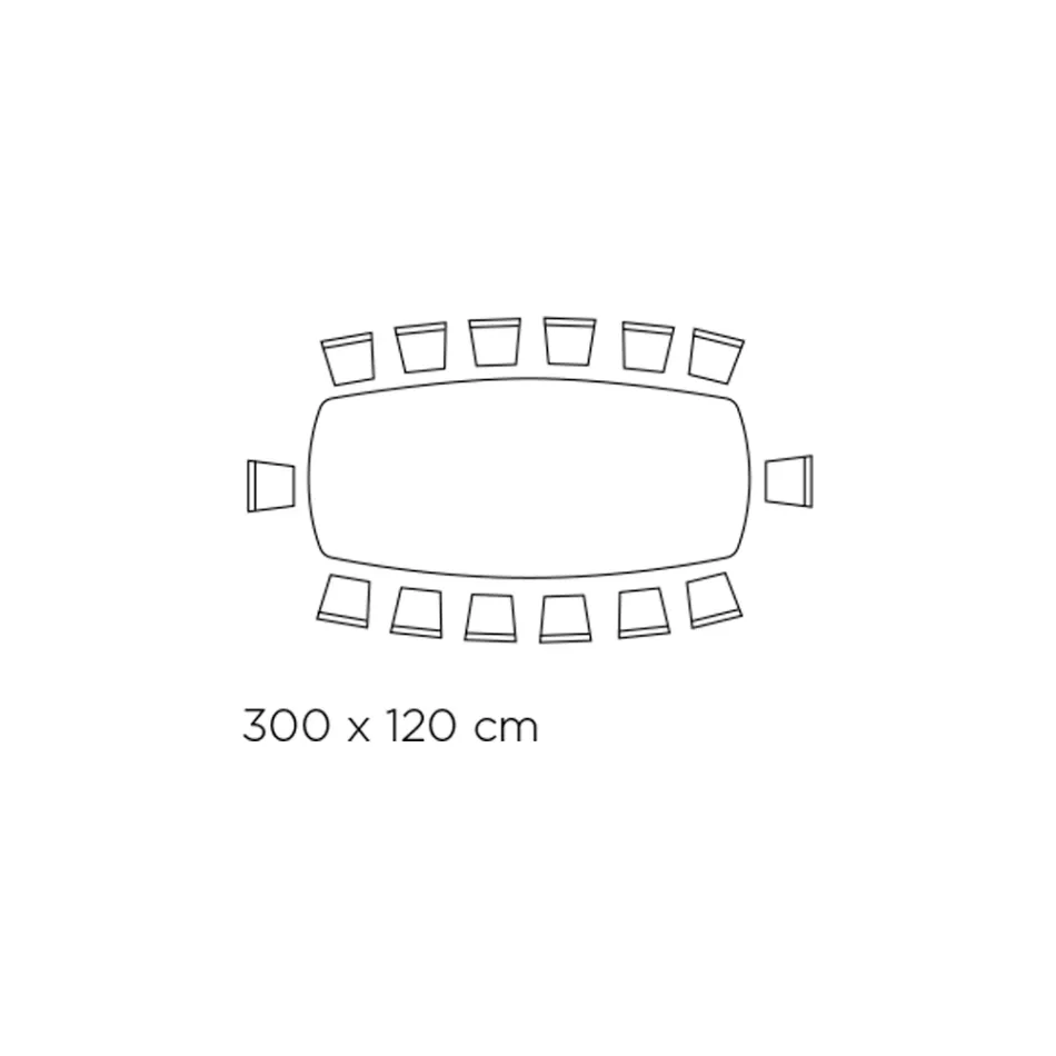 طاولة ثابتة مع سطح سيراميك من العقيق الفضي المصقول، صنع في إيطاليا - جروتا Viadurini