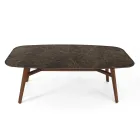 طاولة طعام ثابتة من سيراميك إمبيرادور مصقول، صنع في إيطاليا - شمال Viadurini