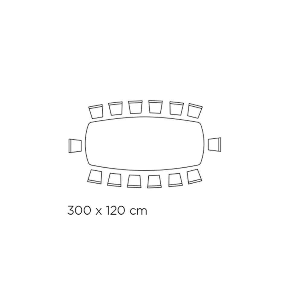 طاولة سيراميك يونانية سوداء مصقولة مصنوعة في إيطاليا - جروتا Viadurini