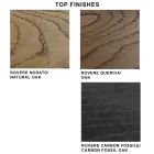 طاولة خشبية حديثة قابلة للتمديد حتى 300 سم صنع في إيطاليا - دالماتيان Viadurini