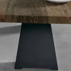 تصميم طاولة من الخشب الصلب مصنوعة في إيطاليا Zerba Viadurini