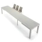 طاولة خشبية من الميلامين قابلة للتمديد حتى 470 سم، صنع في إيطاليا – جورديتو Viadurini