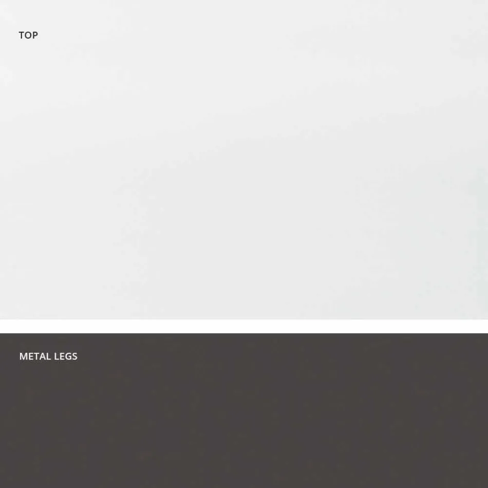 طاولة زجاجية مقواة بتصميم عصري مصنوعة في إيطاليا، ميتيا Viadurini