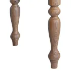 طاولة داخلية ذات سطح وأرجل من خشب البلوط، صنعت في إيطاليا - جيولييه Viadurini