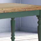 طاولة معيشة قابلة للتمديد من خشب التنوب النوردي، صنع في إيطاليا - بينيدورم Viadurini