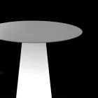 طاولة إضاءة خارجية بقاعدة إضاءة LED وقمة مستديرة مصنوعة في إيطاليا - فورلينا Viadurini