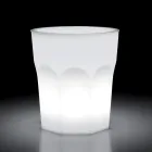 طاولة إضاءة خارجية بتصميم من البولي إيثيلين والـ HPL، صنع في إيطاليا - بوكا Viadurini