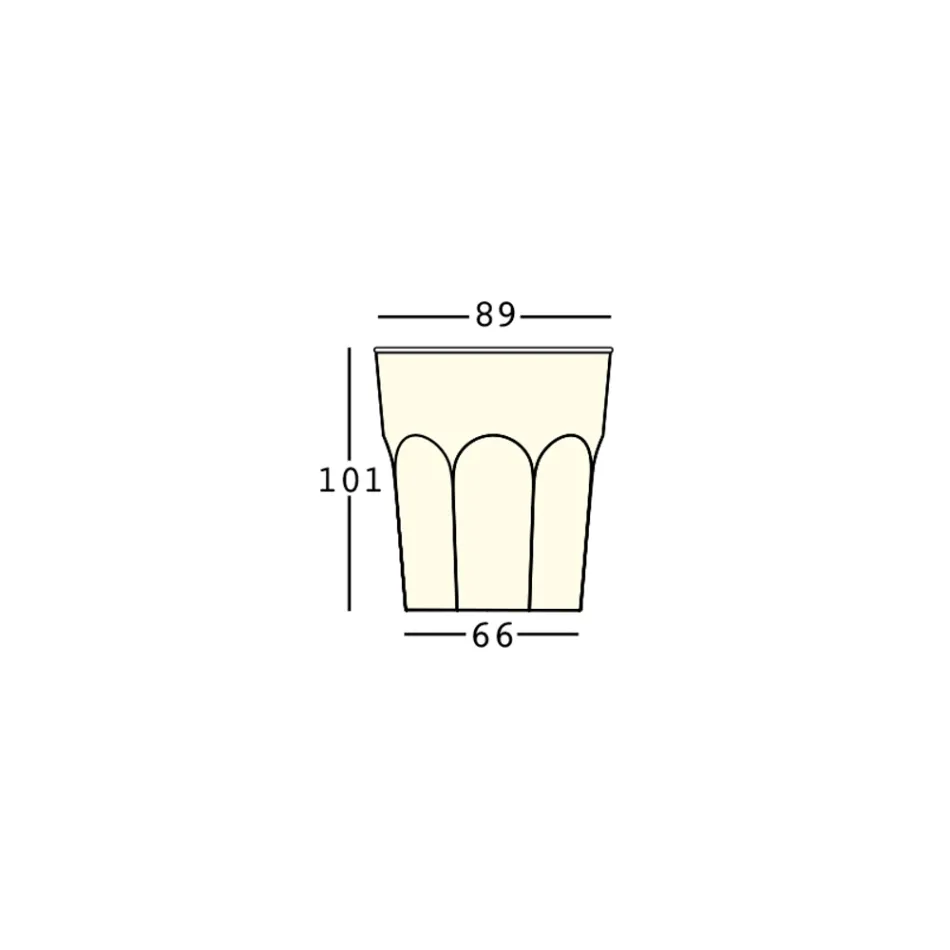 طاولة إضاءة خارجية بتصميم من البولي إيثيلين والـ HPL، صنع في إيطاليا - بوكا Viadurini