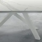 طاولة حديثة قابلة للتمديد حتى 278 سم من السيراميك صنع في إيطاليا - سيتيميو Viadurini