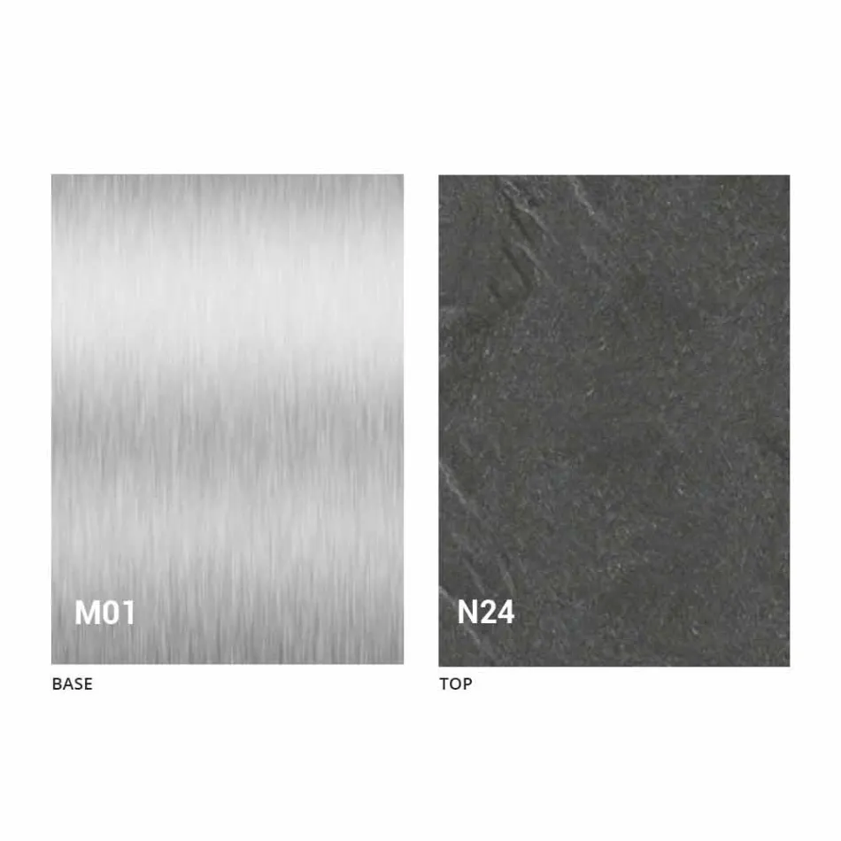 طاولة حديثة قابلة للتمديد حتى 480 سم مصنوعة من الخشب في إيطاليا - مايكل Viadurini