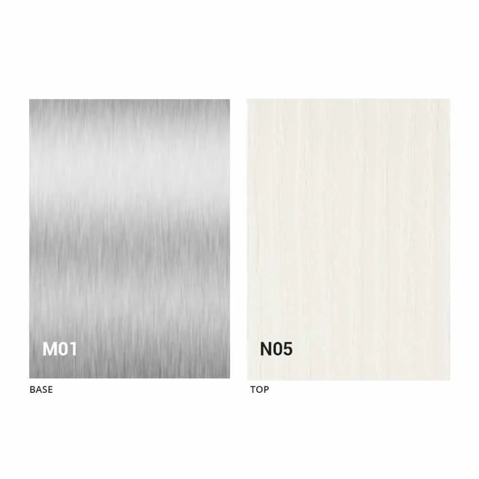 طاولة حديثة قابلة للتمديد حتى 480 سم مصنوعة من الخشب في إيطاليا - مايكل Viadurini