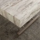 طاولة قابلة للتمديد أو طاولة قهوة مع سطح من الميلامين بالاو Viadurini