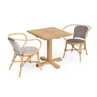 طاولة خارجية بقاعدة مركزية بأحجام مختلفة - يجدراسيل Viadurini