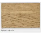 طاولة مطلية بخشب البلوط الصلب وقاعدة كريستالية، صنع في إيطاليا - نويليا Viadurini