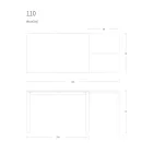 طاولة طعام قابلة للتمديد 190 سم، مصنوعة من المعدن والخشب في إيطاليا - إقليديان Viadurini