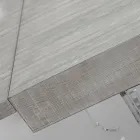 طاولة طعام قابلة للتمديد حتى ٢٥٥ سم مصنوعة من زجاج شبكي وخشب، صنع في إيطاليا - فرانسواز Viadurini