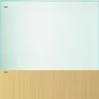 طاولة طعام من الزجاج الشفاف والمعدن بألوان متنوعة و5 أحجام - أشيو Viadurini