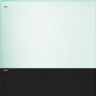 طاولة طعام من الزجاج الشفاف والمعدن بألوان متنوعة و5 أحجام - أشيو Viadurini