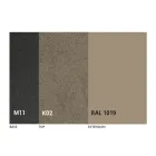 طاولة طعام مستديرة مع سطح قابل للتمديد حتى 180 سم صنع في إيطاليا - موشيو Viadurini