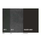 طاولة طعام مستديرة قابلة للتمديد حتى 270 سم من السيراميك صنع في إيطاليا - موشيو Viadurini