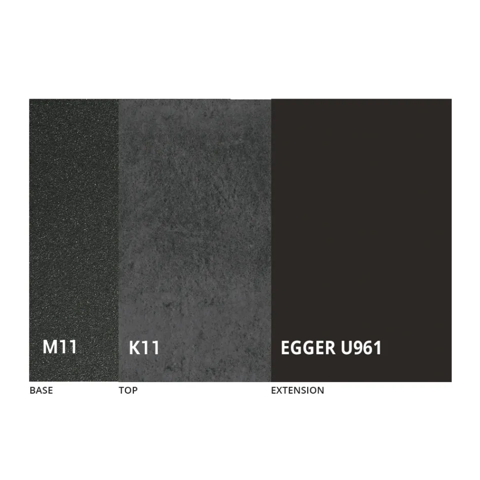 طاولة طعام مستديرة قابلة للتمديد حتى 270 سم من السيراميك صنع في إيطاليا - موشيو Viadurini