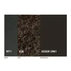 طاولة طعام مستديرة قابلة للتمديد حتى 270 سم من السيراميك صنع في إيطاليا - موشيو Viadurini