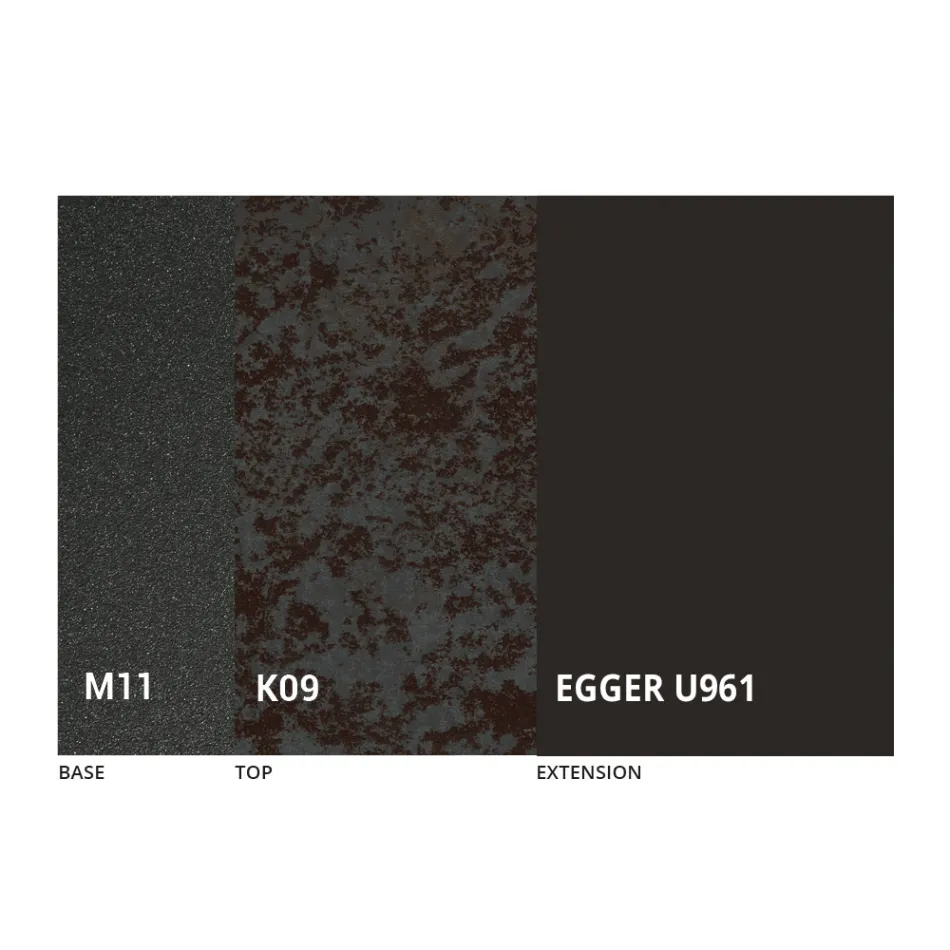 طاولة طعام مستديرة قابلة للتمديد حتى 270 سم من السيراميك صنع في إيطاليا - موشيو Viadurini