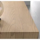 طاولة مستطيلة قابلة للتمديد (300 سم أو 340 سم) من الخشب - باسوا Viadurini