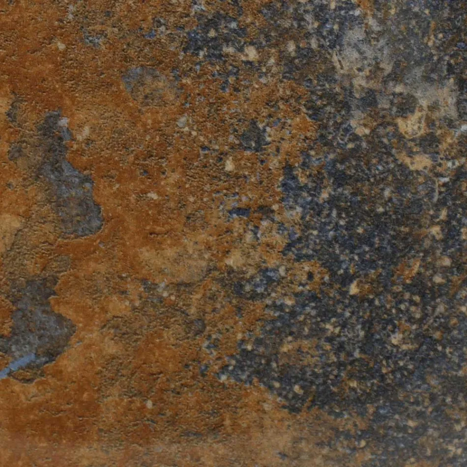 طاولة سيراميك خارجية دائرية من Thunderstorm مصنوعة في إيطاليا - Pegaso Viadurini