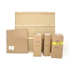 طاولة مستديرة ثابتة بسطح سيراميكي صنع في إيطاليا - مقص Viadurini