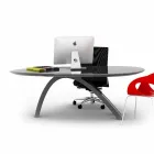 طاولة / مكتب مع مكتب مصمم Jatz II صنع في إيطاليا Viadurini