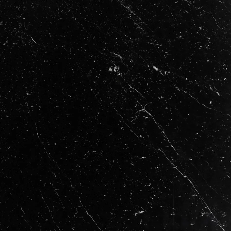 طاولة توليب من إيرو سارينن، ارتفاع 73 سم، مع سطح من الرخام الأسود ماركينيا، صنع في إيطاليا - قرمزي Viadurini