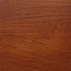 طاولة توليب إيرو سارينن H 73 بيضاوية من خشب البلوط المصبوغ بلون الكرز، صنعت في إيطاليا - قرمزي Viadurini