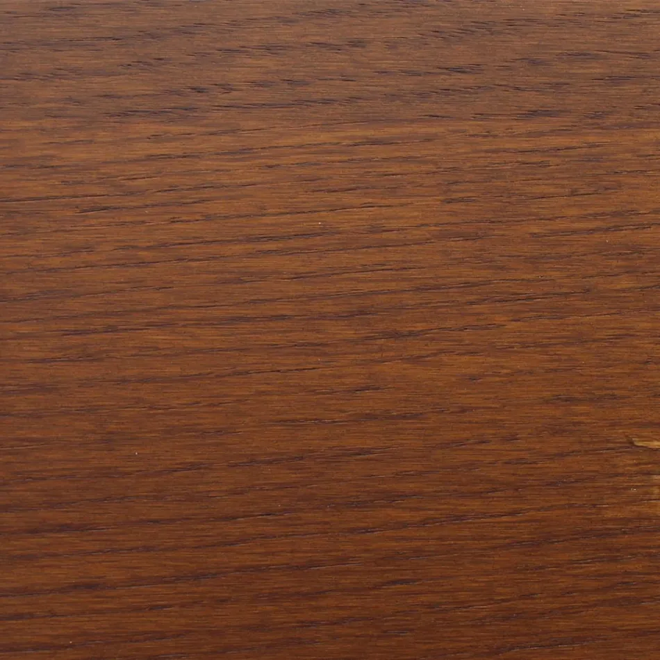 طاولة توليب من إيرو سارينن، مقاس H 73، دائرية، بلون الجوز الداكن، مصنوعة في إيطاليا - قرمزي Viadurini