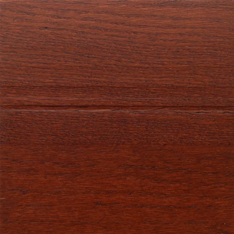 طاولة توليب إيرو سارينن H 73 مستديرة من خشب الورد المصبوغ بلون البلوط، صنعت في إيطاليا - قرمزي Viadurini