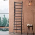 مشعاع هيدروليكي من الفولاذ الكربوني الأسود، صنع في إيطاليا - راجيو Viadurini