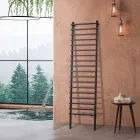 مشعاع هيدروليكي من الفولاذ الكربوني الأسود، صنع في إيطاليا - راجيو Viadurini