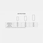 مرايا بتصميم كهربائي تصل قوتها إلى 1500 واط مرآة جوني Viadurini