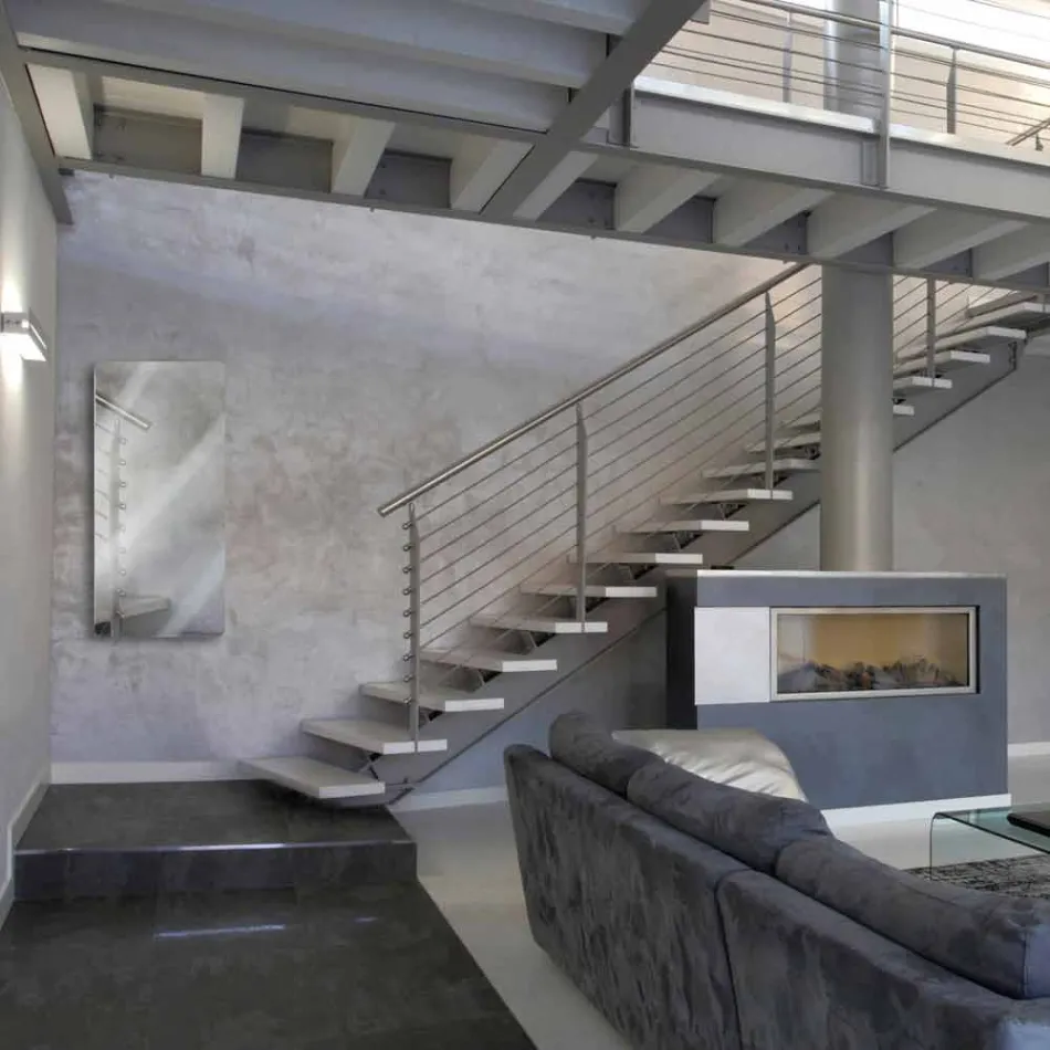 مرايا بتصميم كهربائي تصل قوتها إلى 1500 واط مرآة جوني Viadurini